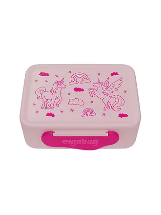 ERGOBAG | Kunststoff Brotdose Pferde | weiss